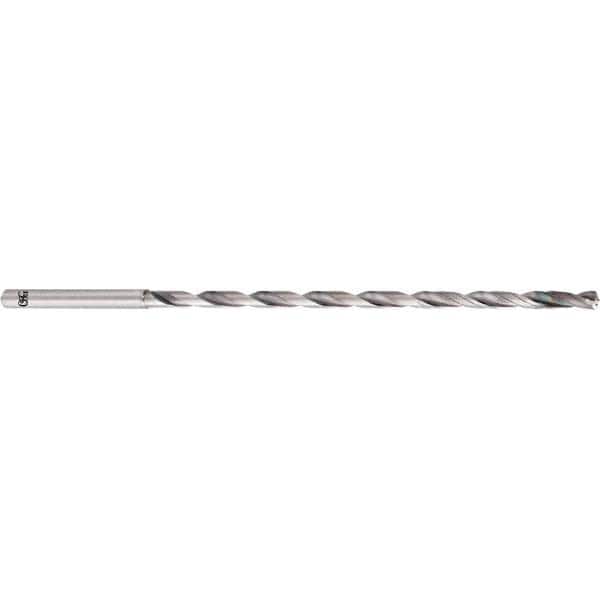 OSG - 3.5mm 140° 2-Flute Solid Carbide Extra Length Drill Bit - Benchmark Tooling