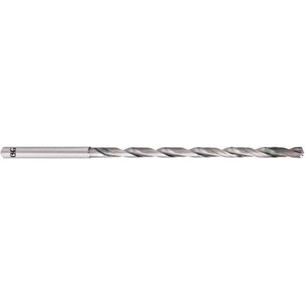 OSG - 5.6mm 140° Spiral Flute Solid Carbide Taper Length Drill Bit - Benchmark Tooling