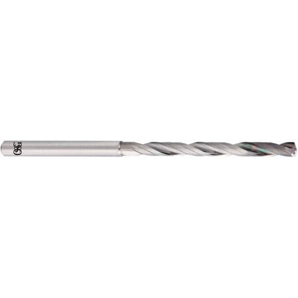 OSG - 17/64" 140° Spiral Flute Solid Carbide Taper Length Drill Bit - Benchmark Tooling