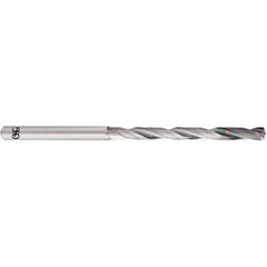 OSG - 5.9mm 140° Spiral Flute Solid Carbide Taper Length Drill Bit - Benchmark Tooling