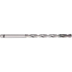 OSG - 4.9mm 140° Spiral Flute Solid Carbide Taper Length Drill Bit - Benchmark Tooling