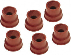 lumax - Grease Fitting Cap - Red, 5 Pieces - Benchmark Tooling