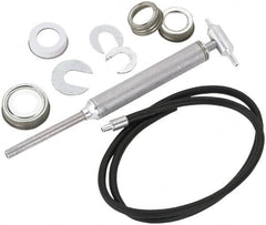 lumax - Oil Lubrication 1 Strokes/oz Flow Aluminum & Steel Lever Hand Pump - For 1 Gal Container - Benchmark Tooling