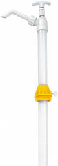 lumax - Oil Lubrication 0.06 Gal/Turn Flow Polypropylene Lever Hand Pump - For 15 to 55 Gal Container - Benchmark Tooling