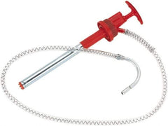 lumax - Oil Lubrication 0.02 Gal/Turn Flow Plastic Lever Hand Pump - For 5 Gal Container - Benchmark Tooling