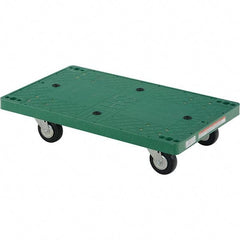 Vestil - 500 Lb Capacity Plastic Dolly - 30" Long x 18" Wide - Benchmark Tooling