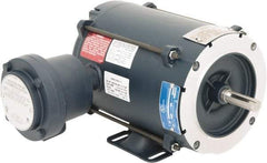 Leeson - 1/3 hp 1,800 Max RPM Explosion Proof Motor - 56C NEMA Frame, 230/460 Volts, 76% Efficiency at Full Load - Benchmark Tooling