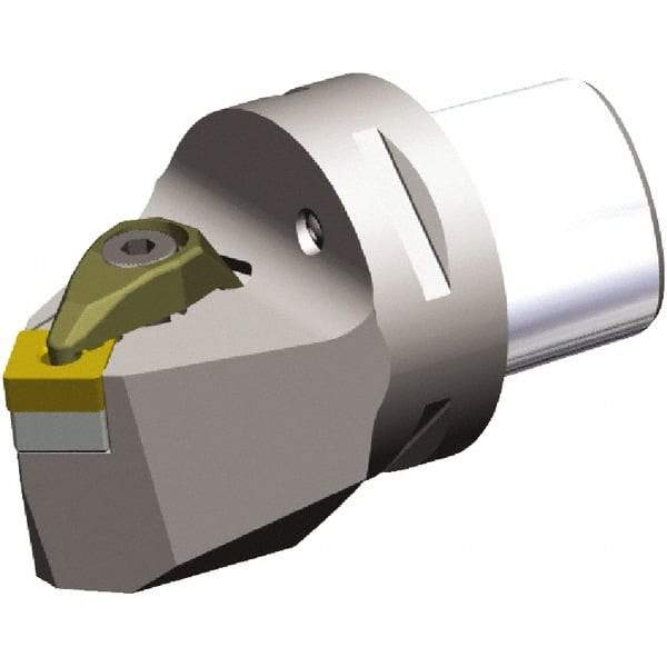 Kennametal - Neutral Cut, Size PSC63, SN.. 190612 & SN.. 643 Insert Compatiblity, External Modular Turning & Profiling Cutting Unit Head - 70mm Head Length, Through Coolant, Series PSC - Benchmark Tooling