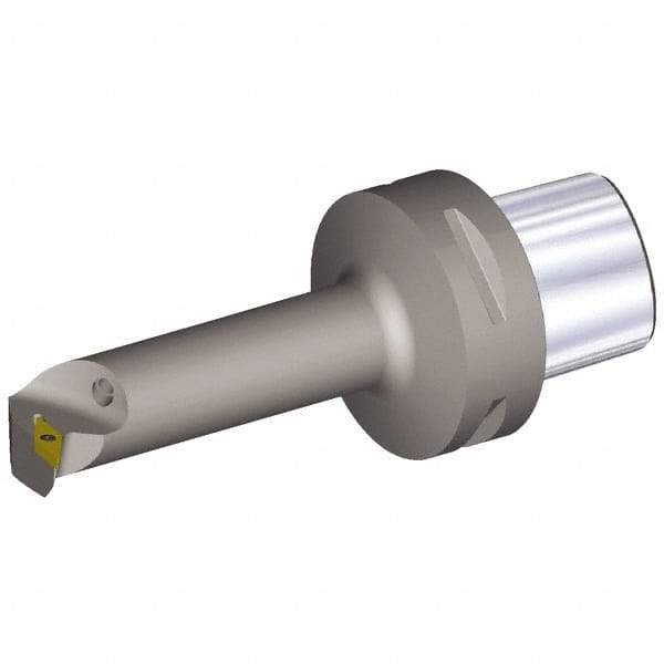 Kennametal - Left Hand Cut, Size PSC63, VB..110304 & VB..221 Insert Compatiblity, Internal Modular Turning & Profiling Cutting Unit Head - 22mm Ctr to Cutting Edge, 140mm Head Length, Through Coolant, Series PSC - Benchmark Tooling