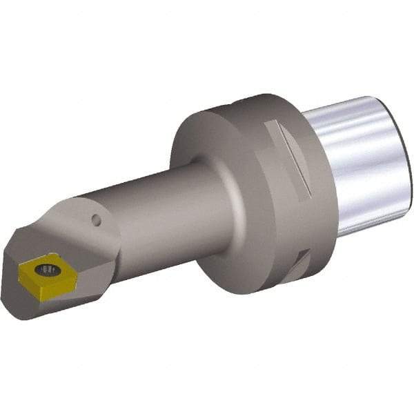 Kennametal - Right Hand Cut, Size PSC63, CC.. 1204.. & CC.. 432 Insert Compatiblity, Internal Modular Turning & Profiling Cutting Unit Head - 22mm Ctr to Cutting Edge, 90mm Head Length, Through Coolant, Series PSC - Benchmark Tooling