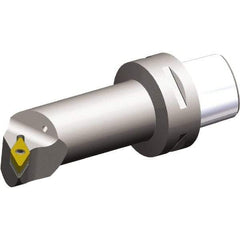 Kennametal - Left Hand Cut, Size PSC50, VB.. 1604 & VB.. 332 Insert Compatiblity, Internal Modular Turning & Profiling Cutting Unit Head - 22mm Ctr to Cutting Edge, 110mm Head Length, Through Coolant, Series PSC - Benchmark Tooling