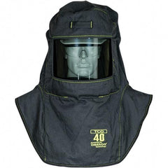 Oberon - Arc Flash & FR Hoods Hood Type: Arc Flash Protection Hood Style: Hood with Neck and Shoulder Drape - Benchmark Tooling