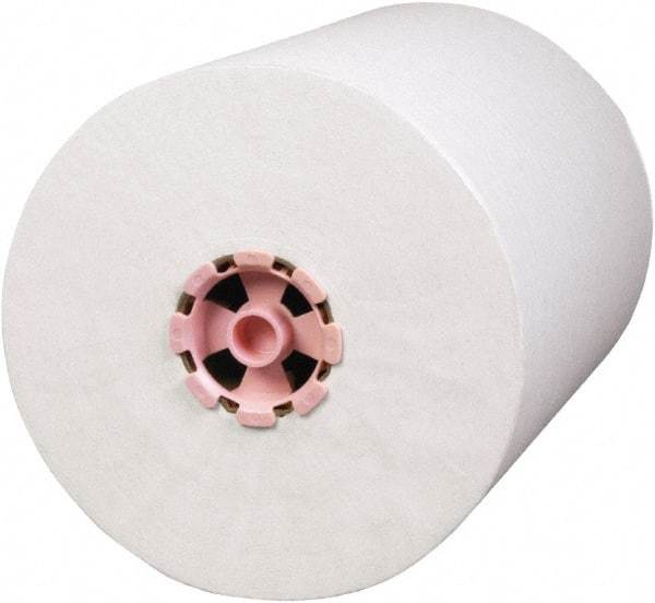 Scott - Hard Roll of 1 Ply White & Pink Paper Towels - 8" Wide, 580' Roll Length - Benchmark Tooling