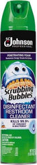 Scrubbing Bubbles - 25 oz Aerosol Can Liquid Bathroom Cleaner - Fresh Scent, Disinfectant, Bathroom Surfaces - Benchmark Tooling