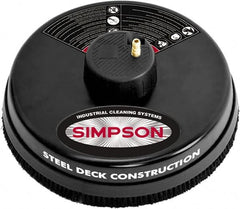 Simpson - 3,400 Max psi Fixed Pressure Washer Surface Cleaner - 15" Long, Metal, NPT - Benchmark Tooling