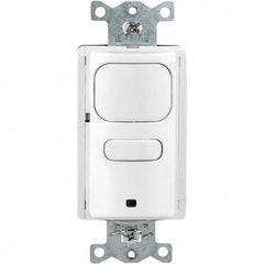 Hubbell Wiring Device-Kellems - Motion Sensing Wall Switches Switch Type: Occupancy or Vacancy Sensor Sensor Type: Ultasonic; Infared - Benchmark Tooling