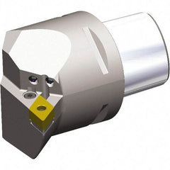 Kennametal - Left Hand Cut, Size PSC63, DN.. 1506.. & DN.. 442 Insert Compatiblity, Internal Modular Turning & Profiling Cutting Unit Head - 45mm Ctr to Cutting Edge, 65mm Head Length, Through Coolant, Series PSC - Benchmark Tooling