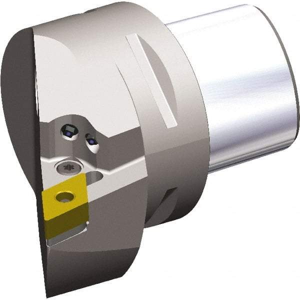 Kennametal - Left Hand Cut, Size PSC63, DN.. 1506.. & DN.. 442 Insert Compatiblity, Internal Modular Turning & Profiling Cutting Unit Head - 45mm Ctr to Cutting Edge, 65mm Head Length, Through Coolant, Series PSC - Benchmark Tooling