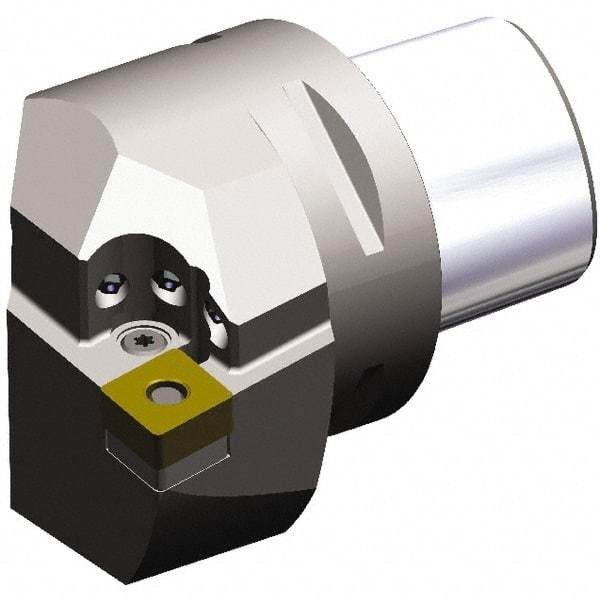 Kennametal - Right Hand Cut, Size PSC63, CN.. 432 & CN... 120408 Insert Compatiblity, Internal Modular Turning & Profiling Cutting Unit Head - 45mm Ctr to Cutting Edge, 65mm Head Length, Through Coolant, Series PSC - Benchmark Tooling