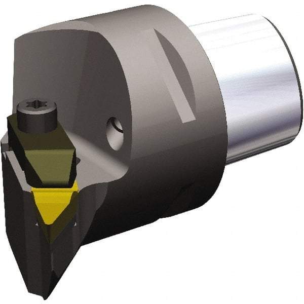 Kennametal - Right Hand Cut, Size PSC50, VC.. 1604 & VP..332 Insert Compatiblity, Internal Modular Turning & Profiling Cutting Unit Head - 35mm Ctr to Cutting Edge, 52mm Head Length, Through Coolant, Series Top Notch - Benchmark Tooling