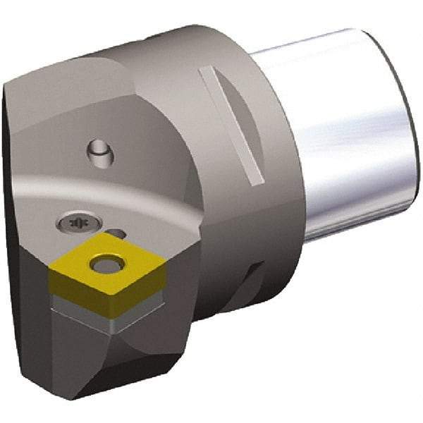 Kennametal - Left Hand Cut, Size PSC63, SN.. 190612 & SN.. 643 Insert Compatiblity, Internal Modular Turning & Profiling Cutting Unit Head - 45mm Ctr to Cutting Edge, 65mm Head Length, Through Coolant, Series PSC - Benchmark Tooling