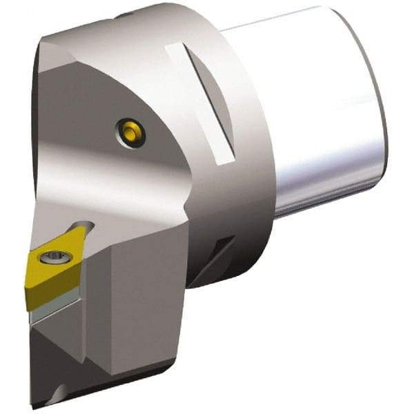 Kennametal - Right Hand Cut, Size PSC63, VB.. 1604 & VB.. 332 Insert Compatiblity, Internal Modular Turning & Profiling Cutting Unit Head - 45mm Ctr to Cutting Edge, 65mm Head Length, Through Coolant, Series PSC - Benchmark Tooling