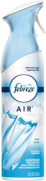 Febreze - 8.8 oz Aerosol Can Air Freshener - Liquid, Linen & Sky Scent - Benchmark Tooling