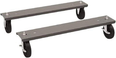 Tennsco - Steel Workbench & Workstation Caster Set - 36" Deep, Use with Tennsco Workbench - Benchmark Tooling