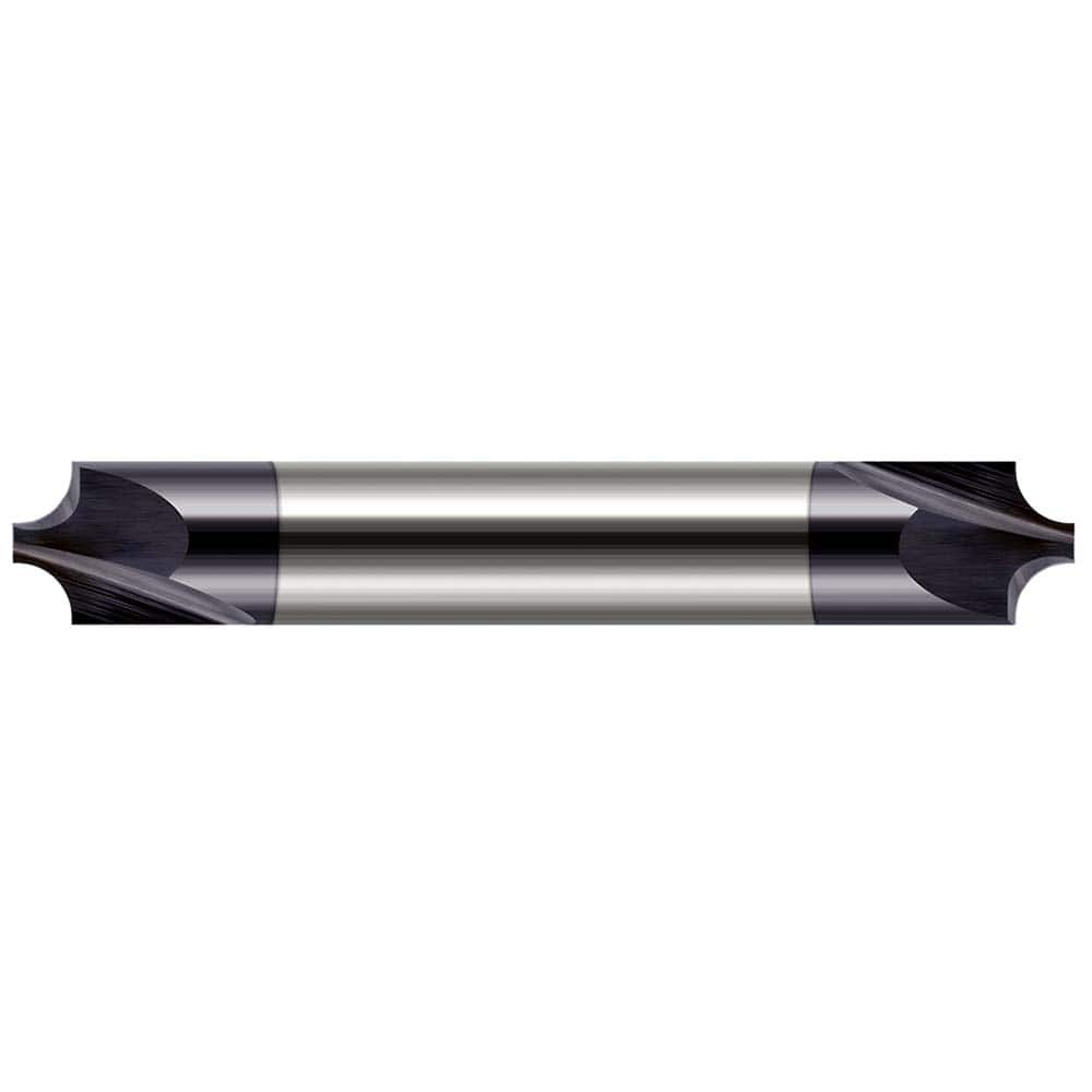 Harvey Tool - 9/64" Radius, 3/8" Diam, 2 Flute Solid Carbide Corner Rounding End Mill - Exact Industrial Supply