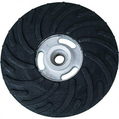 PFERD - 7" Diam Disc Backing Ribbed Backing Pad - 8,500 RPM - Benchmark Tooling