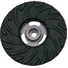 PFERD - 7" Diam Disc Backing Ribbed Backing Pad - 7,000 RPM - Benchmark Tooling