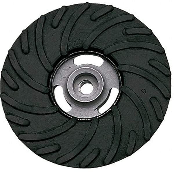PFERD - 7" Diam Disc Backing Ribbed Backing Pad - 8,500 RPM - Benchmark Tooling