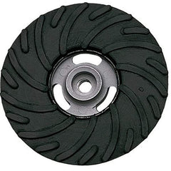PFERD - 7" Diam Disc Backing Ribbed Backing Pad - 8,500 RPM - Benchmark Tooling