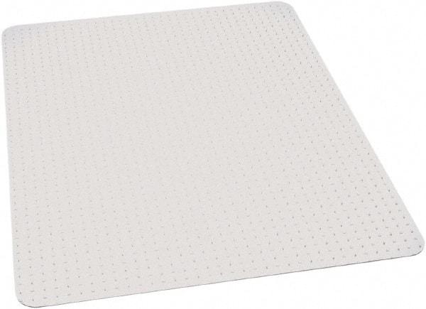 Ability One - 60" Long x 60" Wide, Chair Mat - Rectangular, Beveled Edge Style - Benchmark Tooling