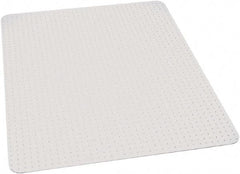 Ability One - 60" Long x 60" Wide, Chair Mat - Rectangular, Beveled Edge Style - Benchmark Tooling