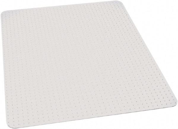 Ability One - 60" Long x 46" Wide, Chair Mat - Rectangular, Beveled Edge Style - Benchmark Tooling