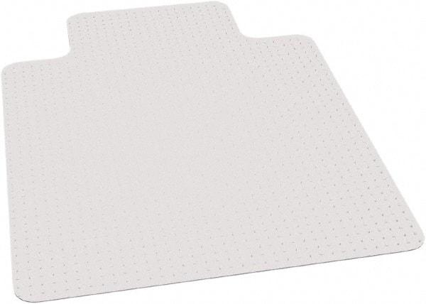 Ability One - 53" Long x 45" Wide, Chair Mat - Rectangular, Beveled Edge Style - Benchmark Tooling