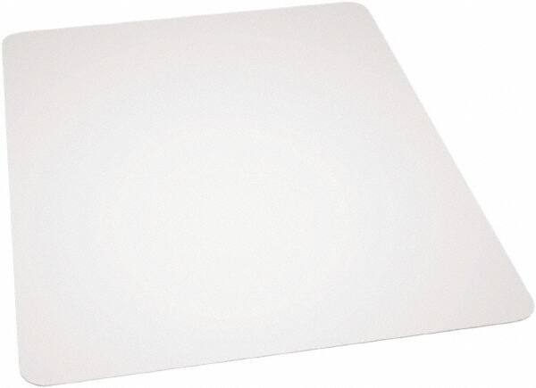 Ability One - 60" Long x 46" Wide, Chair Mat - Rectangular, Beveled Edge Style - Benchmark Tooling