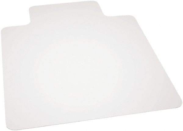 Ability One - 53" Long x 45" Wide, Chair Mat - Rectangular, Beveled Edge Style - Benchmark Tooling