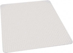 Ability One - 60" Long x 46" Wide, Chair Mat - Rectangular, Beveled Edge Style - Benchmark Tooling