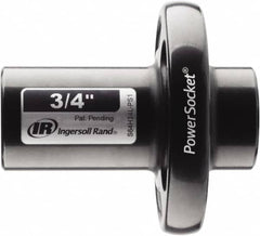 Ingersoll-Rand - 1/2" Drive 3/4" Standard Magnetic Nonsparking Universal Impact Socket - 6 Points, 3-1/10" OAL - Benchmark Tooling