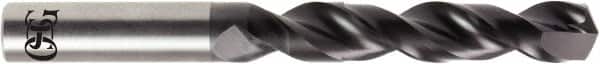 OSG - #2 140° Solid Carbide Jobber Drill - Diamond Finish, Right Hand Cut, Spiral Flute, Straight Shank, 4" OAL - Benchmark Tooling