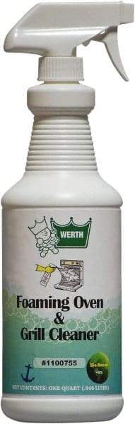 Werth Sanitary Supply - 32 oz Liquid Oven Cleaner - Comes in Bottle - Benchmark Tooling