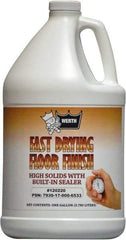 Werth Sanitary Supply - 1 Gal Plastic Bottle Floor Coating - Use on Resilient Tile, Vinyl Tile - Benchmark Tooling