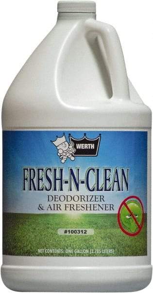 Werth Sanitary Supply - 1 Gal Bottle Odor Neutralizer - Liquid, Fresh Scent, Concentrated, Environmentally Safe - Benchmark Tooling