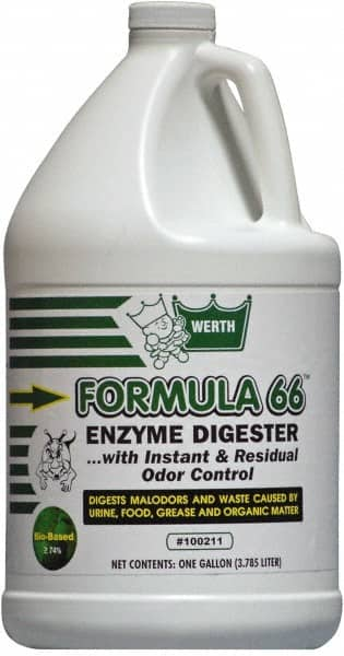 Werth Sanitary Supply - 1 Gal Bottle Odor Neutralizer - Liquid, Fresh Scent, Concentrated, Environmentally Safe - Benchmark Tooling