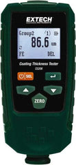 Extech - 0 to 53 mil LCD Coating Thickness Gage - For Use with Ferrous/Nonferrous Coatings - Benchmark Tooling
