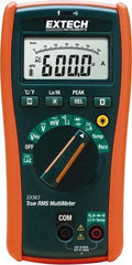 Extech - EX363, CAT IV, 1,000 VAC/VDC, Digital True RMS Multimeter - 40 mOhm, Measures Voltage, Capacitance, Frequency, Resistance - Benchmark Tooling