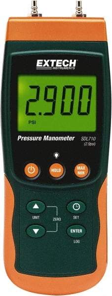 Extech - Differential Pressure Gauges & Switches Type: Differential Pressure Manometer Maximum Pressure (psi): 2.90 - Benchmark Tooling