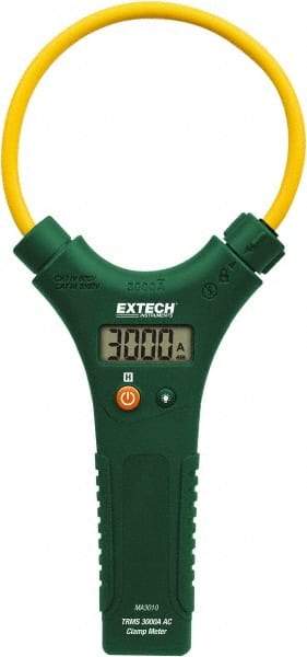 Extech - MA3010, CAT IV, Digital True RMS Clamp Meter with 10" Flex Jaws - 3000 AC Amps, Measures Current - Benchmark Tooling